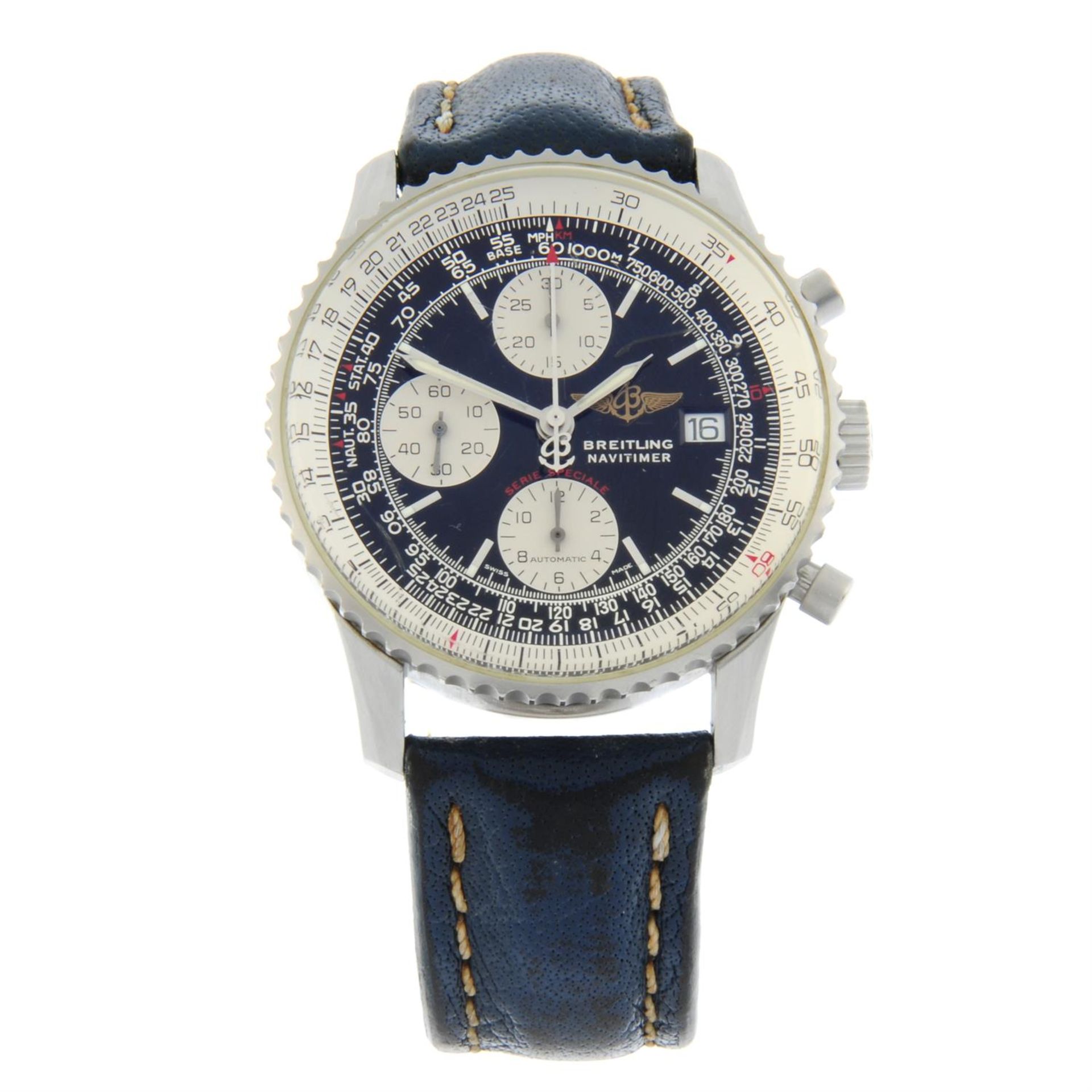 Breitling - a Navitimer Fighters watch, 41.5mm.