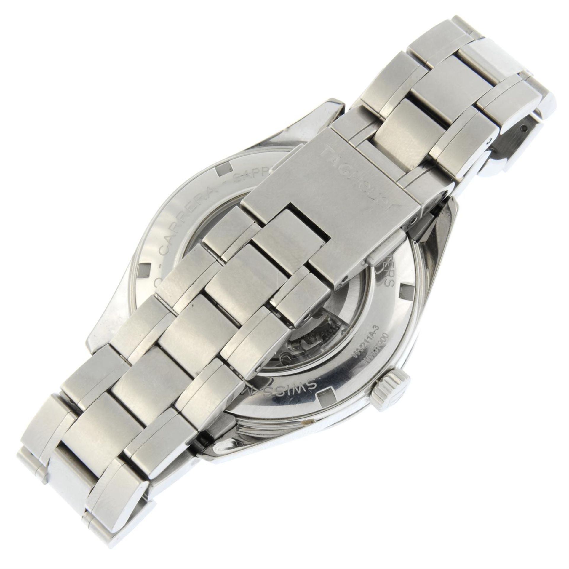 TAG Heuer - a Carrera bracelet watch, 38mm. - Image 2 of 5