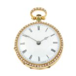 A pocket watch by Dimier & Cie, 31mm.