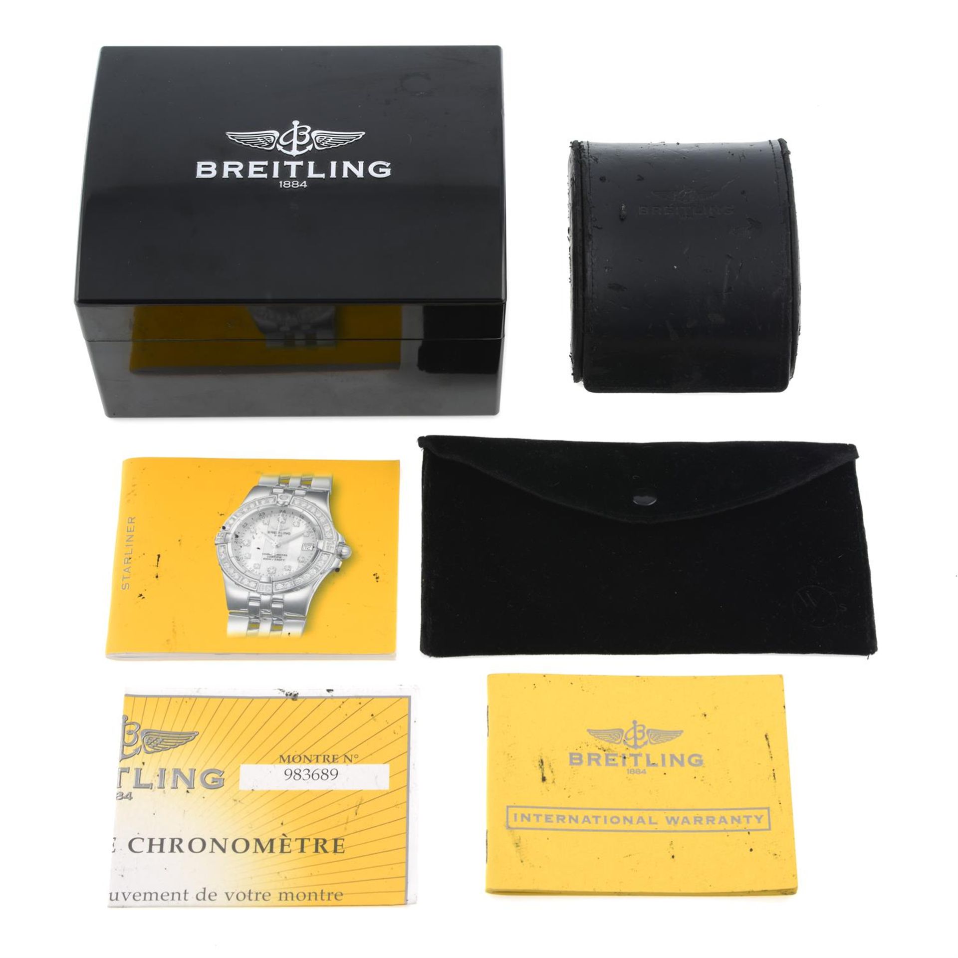 Breitling - a Starliner watch, 30mm. - Image 6 of 6