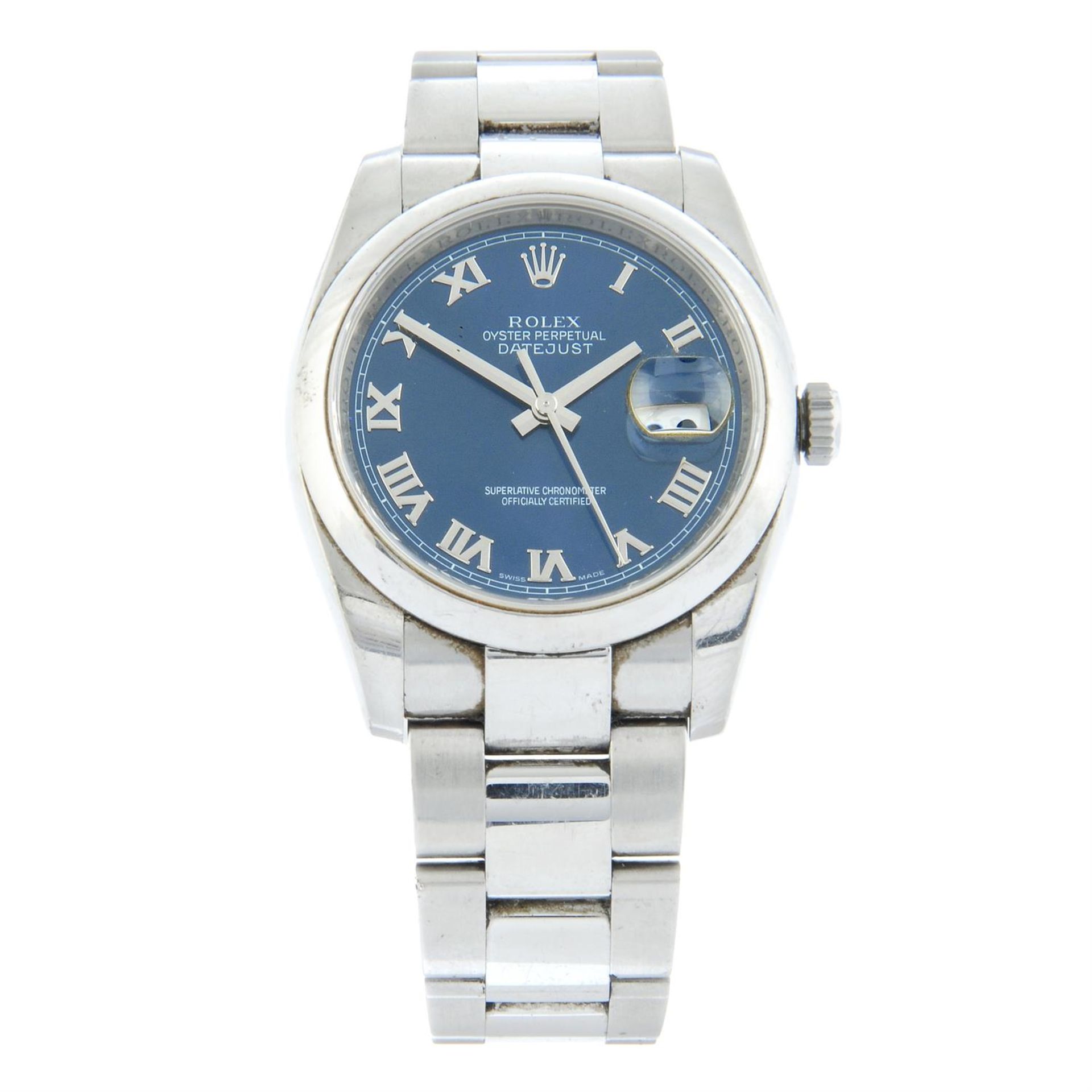 Rolex - an Oyster Perpetual Datejust watch, 36mm.