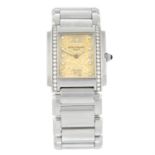 Patek Philippe - a Twenty-4 watch, 25x30mm.