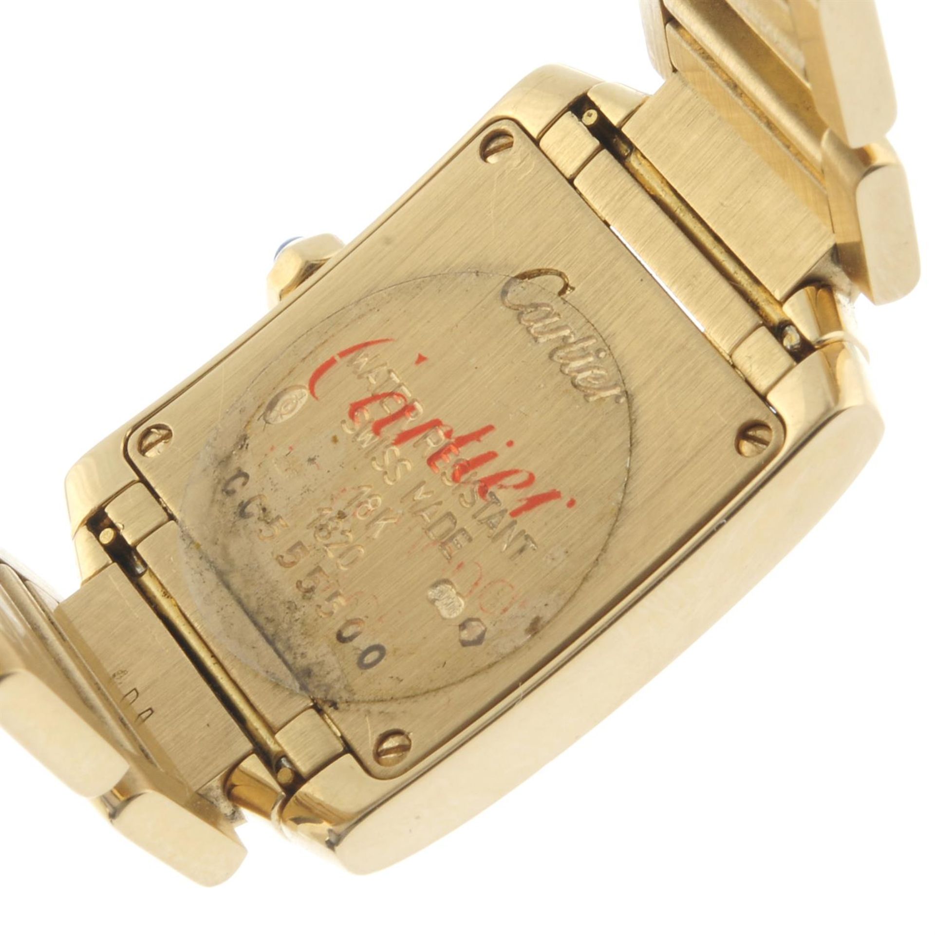 Cartier - a Tank Française watch, 20mm. - Image 4 of 6