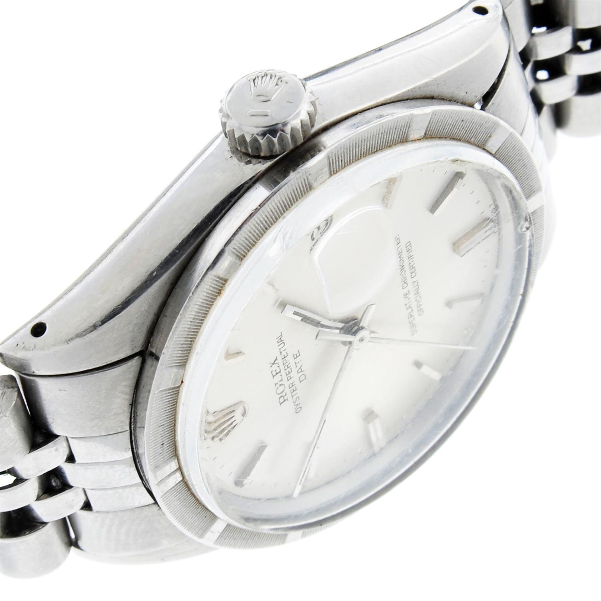 Rolex - an Oyster Perpetual Date watch, 34mm. - Bild 3 aus 6