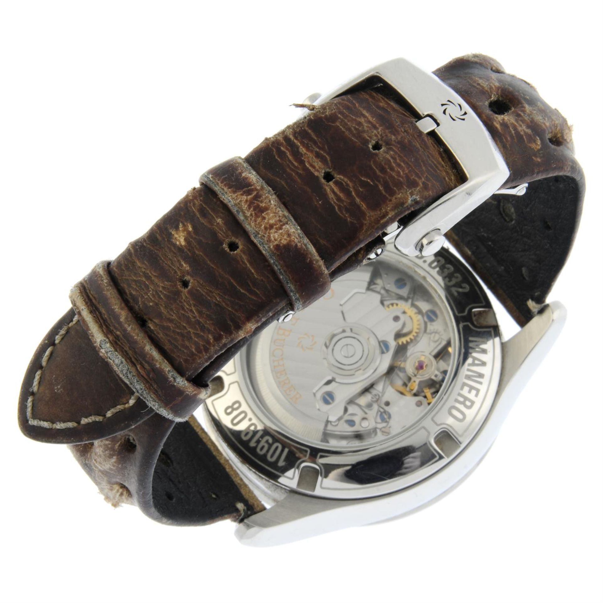 Carl F. Bucherer - a Manero Flyback chronograph watch, 43mm. - Bild 2 aus 5