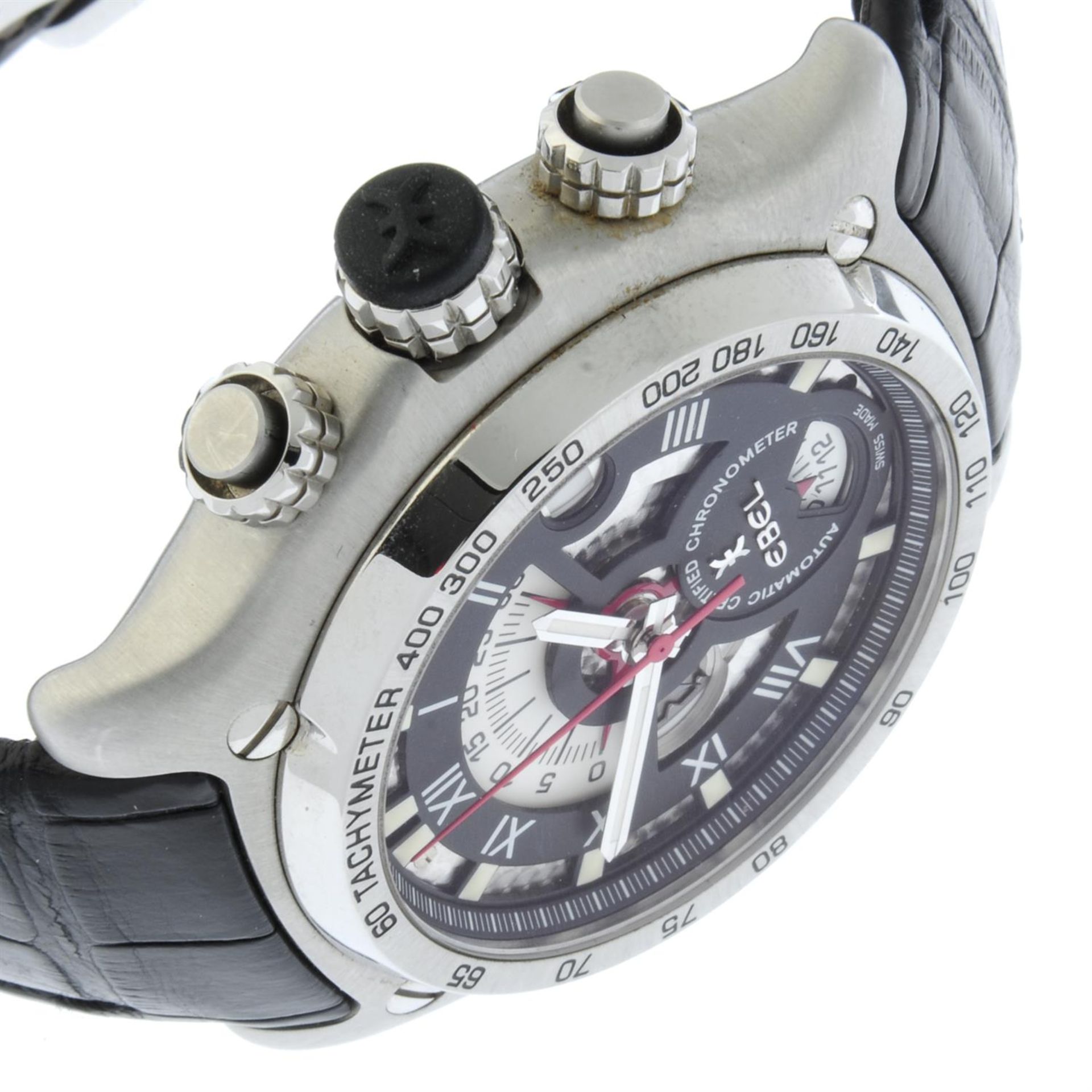 Ebel - a 1911 BTR chronograph watch, 45mm. - Image 3 of 4