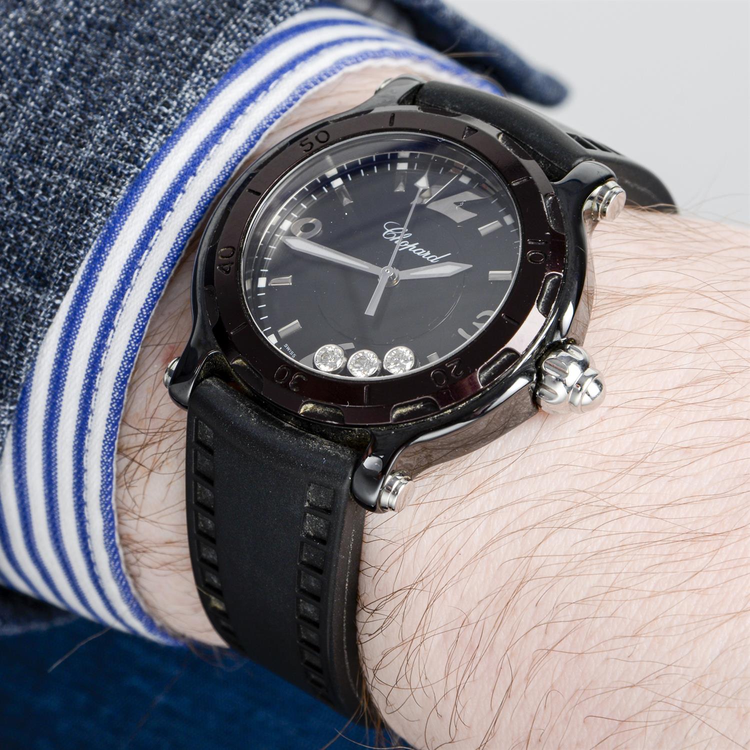 Chopard - a Happy Sport watch, 38.5mm. - Image 5 of 5