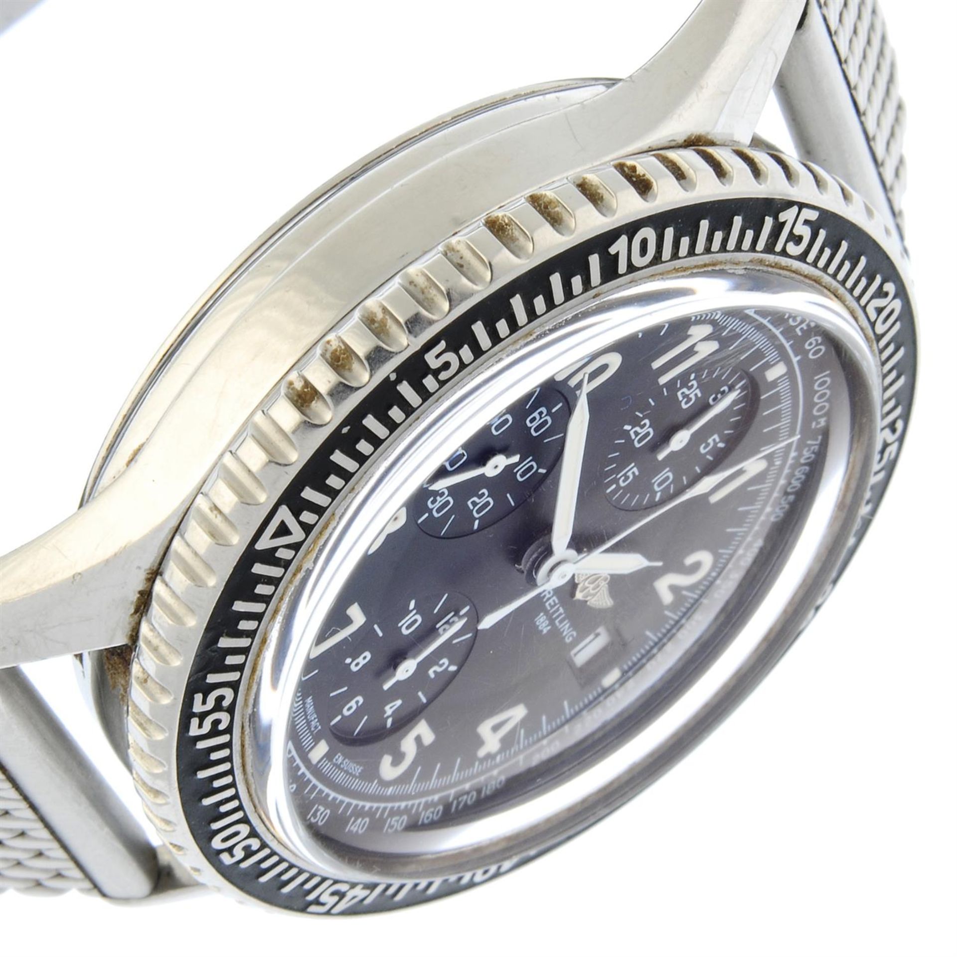 Breitling - an Aviastar chronograph watch, 41.5mm. - Image 4 of 7