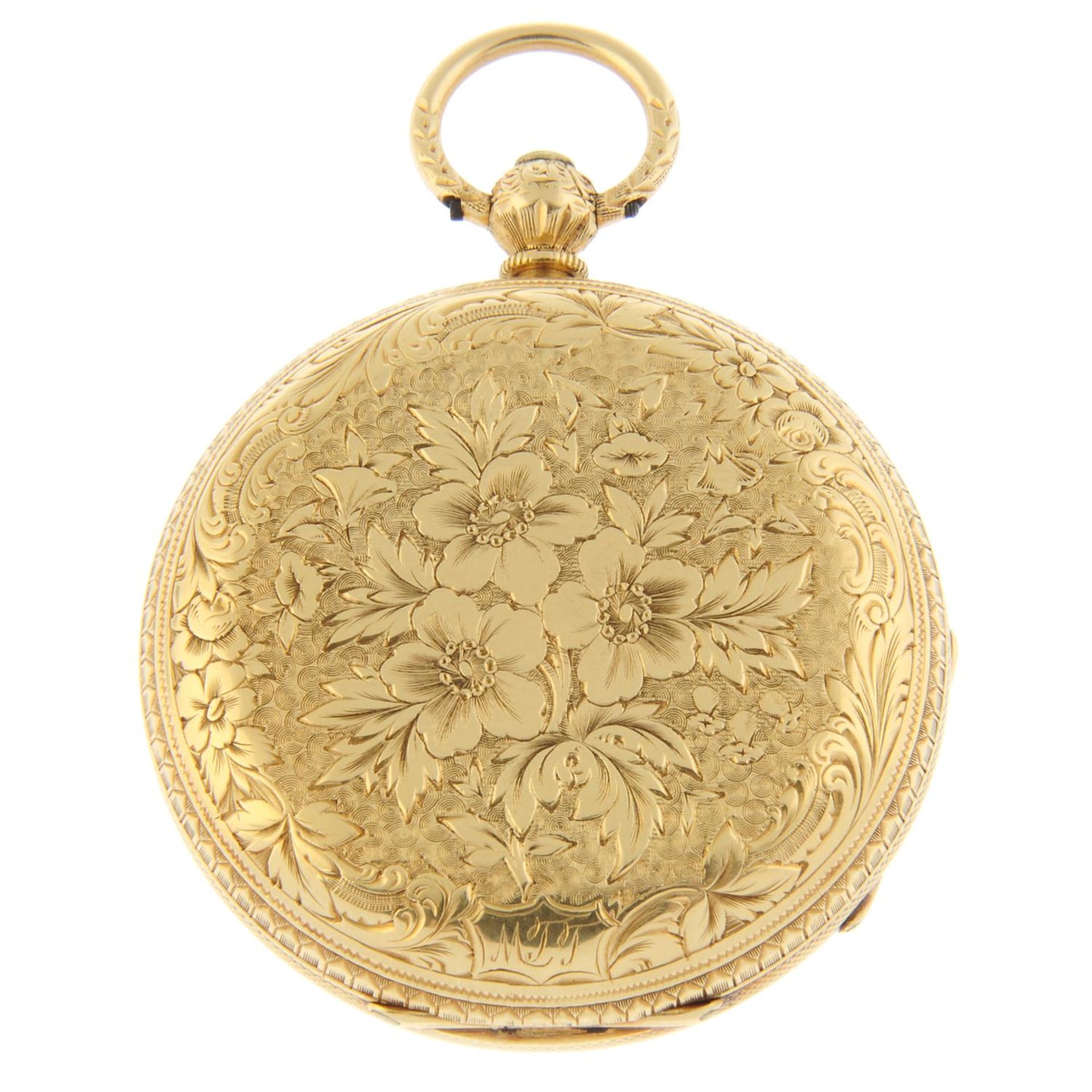 A pocket watch, 43mm. - Bild 2 aus 4