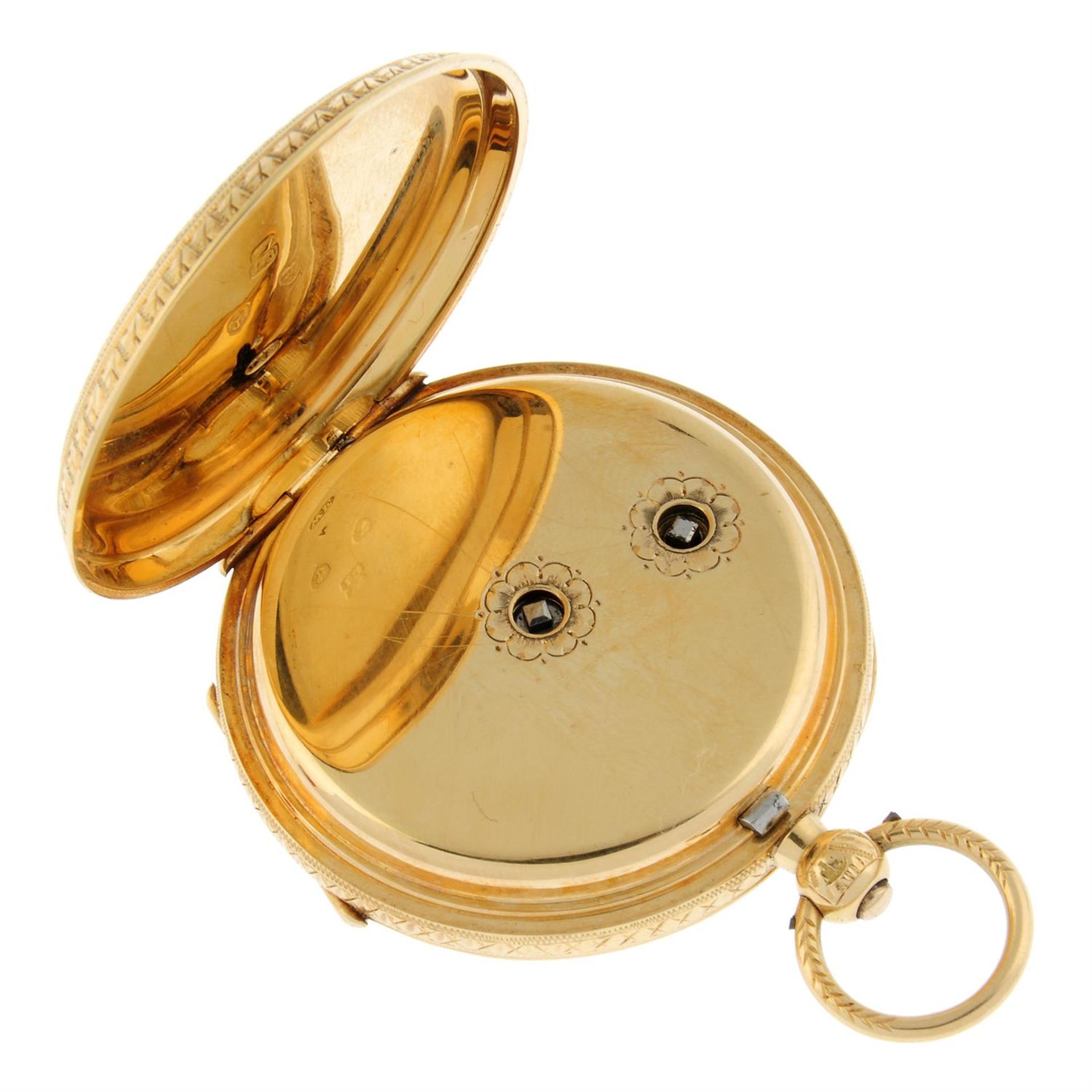 A pocket watch by C. Moody, 37mm. - Image 3 of 3