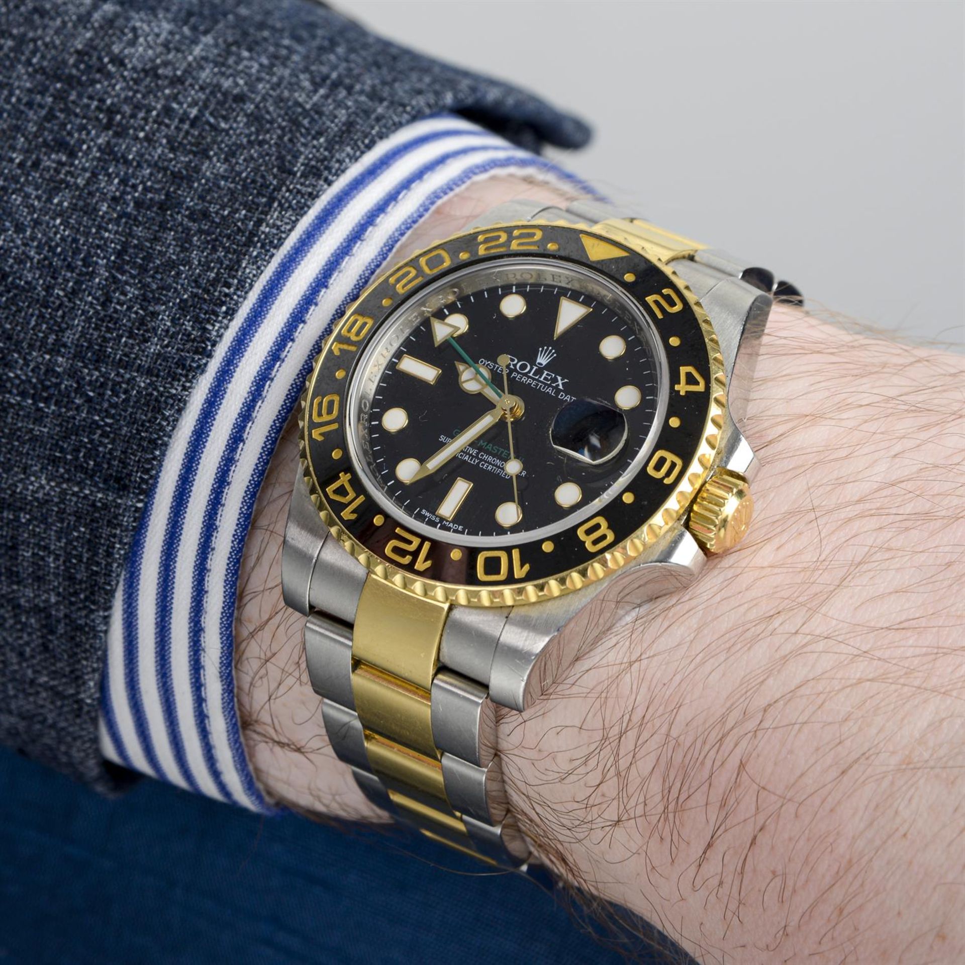 Rolex - an Oyster Perpetual GMT-Master II watch, 41mm. - Bild 6 aus 6