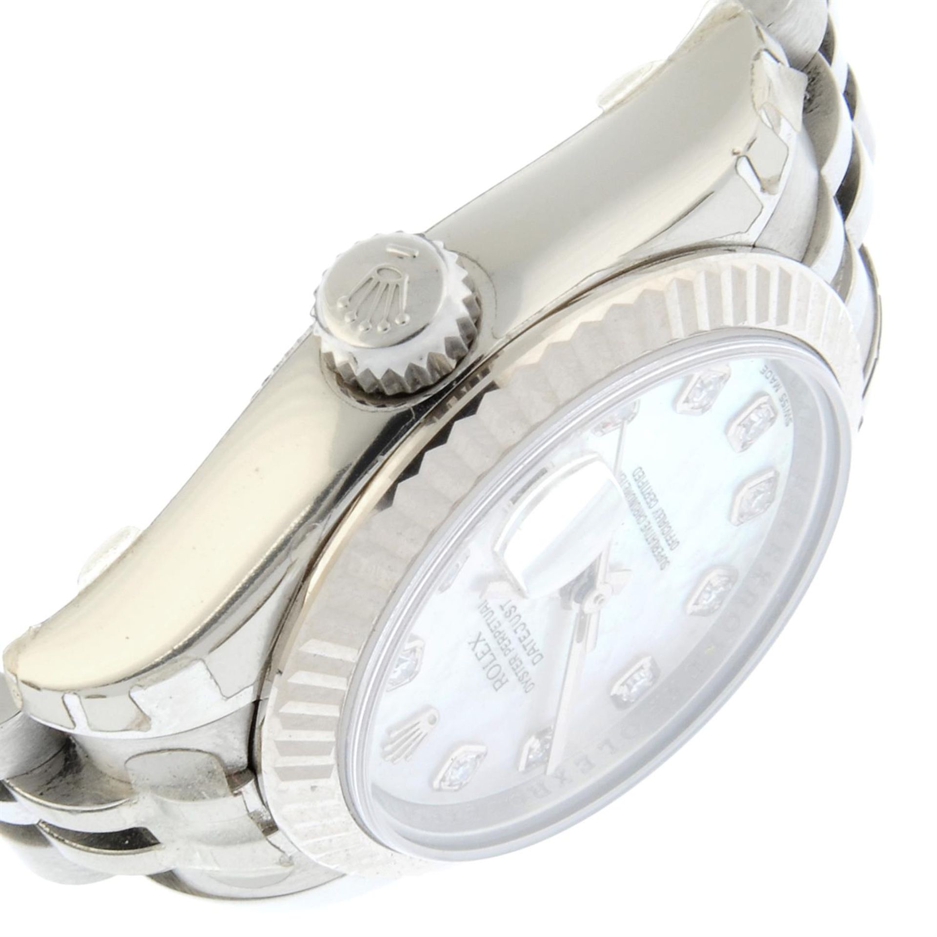 Rolex - an Oyster Perpetual Datejust watch, 26mm. - Bild 3 aus 7