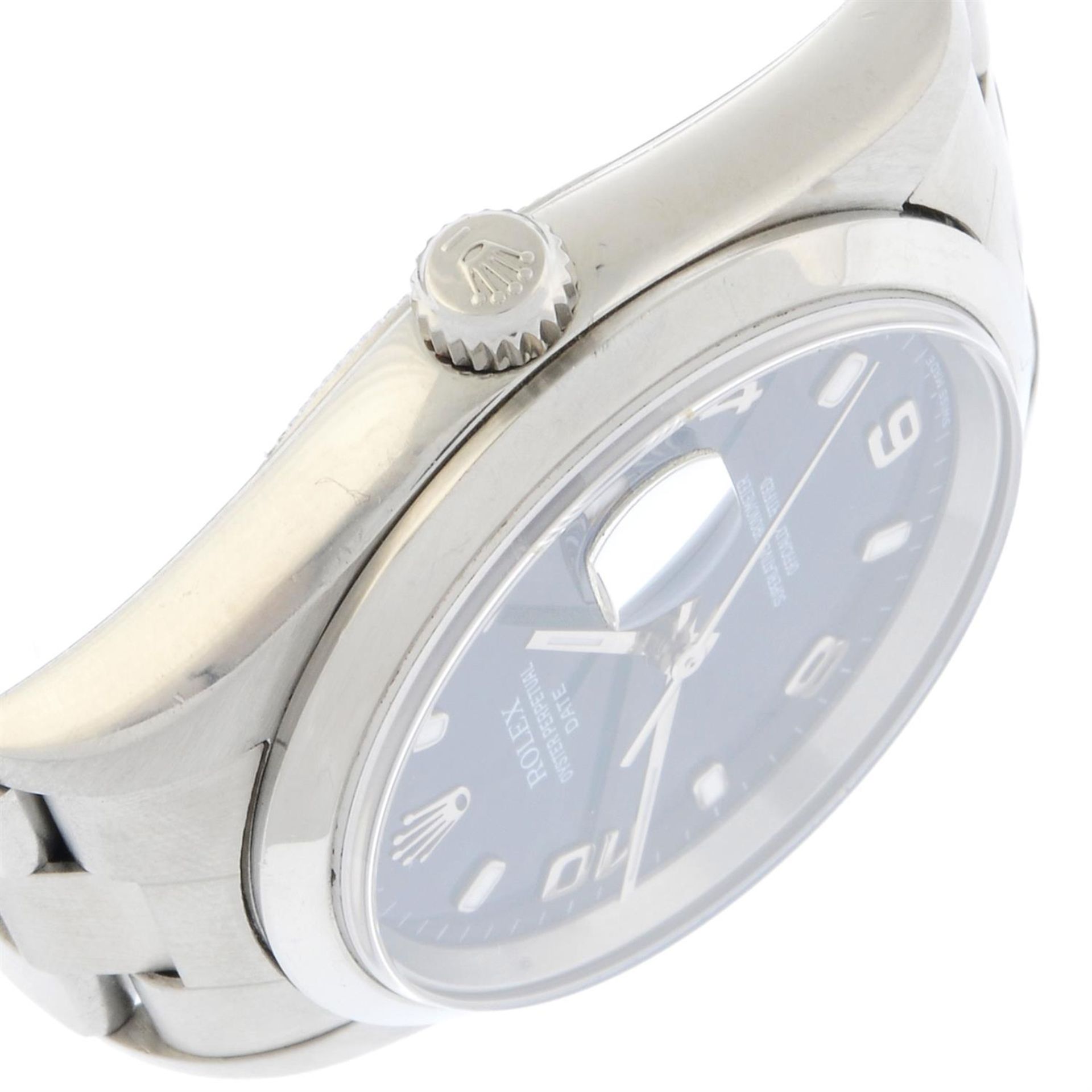 Rolex - an Oyster Perpetual Date watch, 34mm. - Bild 3 aus 7