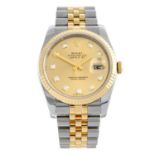 Rolex - an Oyster Perpetual Datejust watch, 36mm.