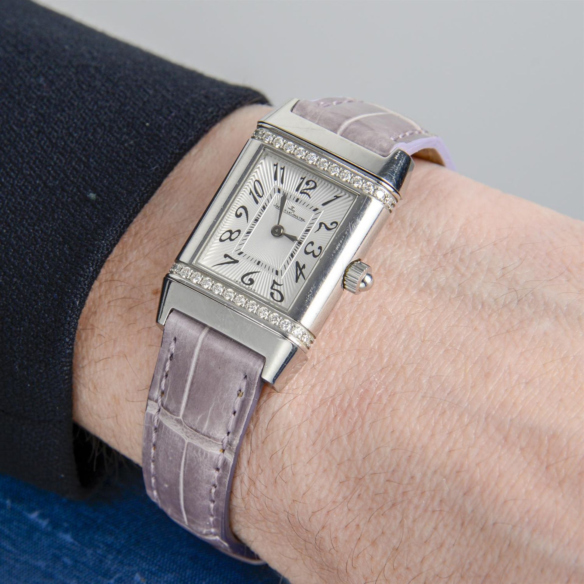 Jaeger-LeCoultre - a Reverso Florale watch, 20mm. - Image 6 of 6