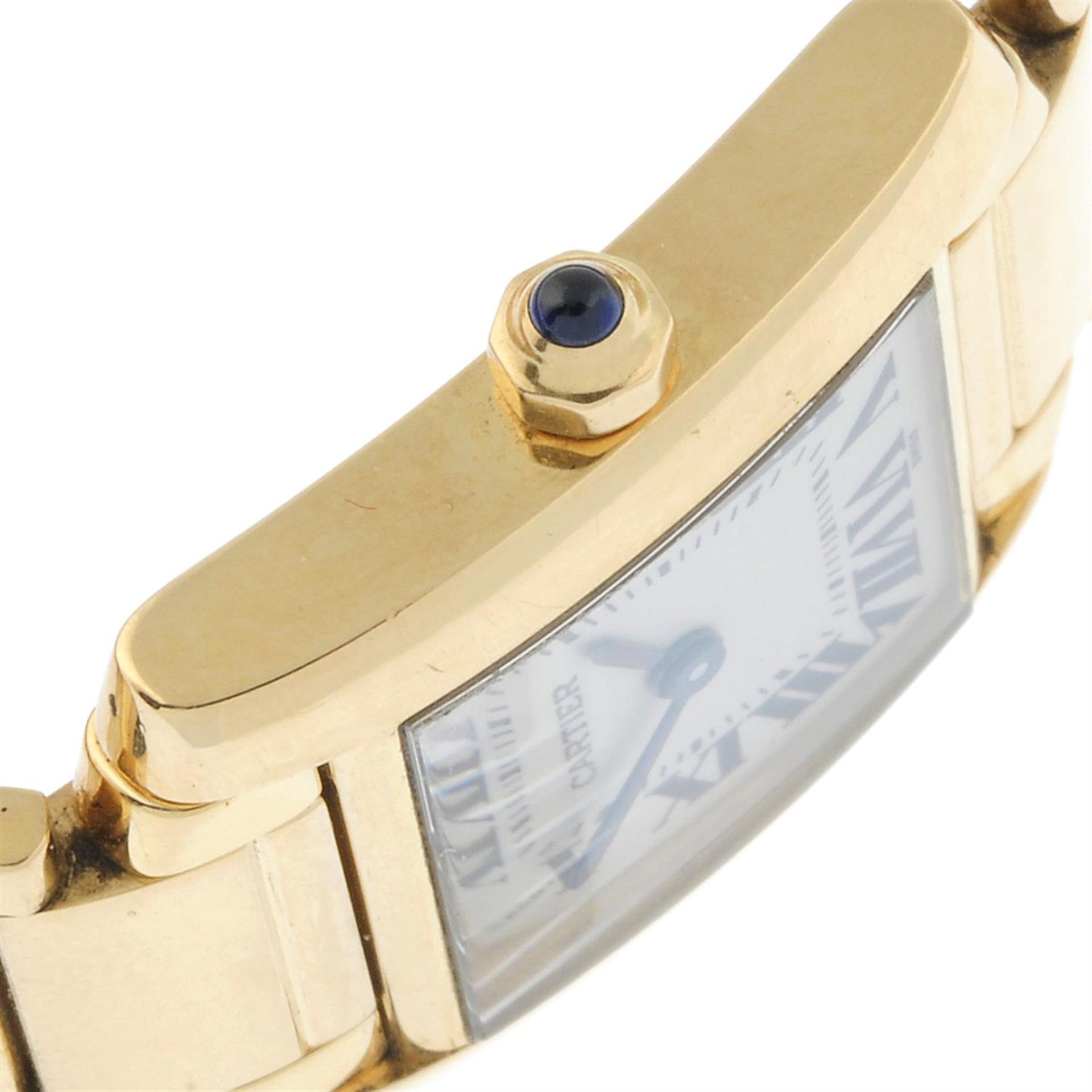 Cartier - a Tank Française watch, 20mm. - Image 3 of 6