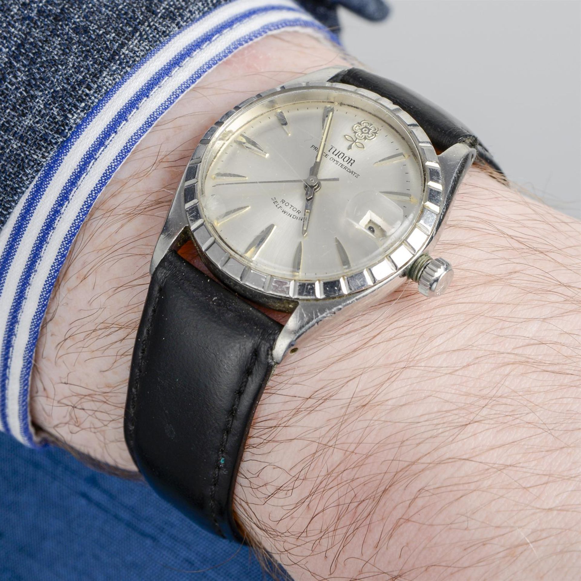 Tudor - a Prince Oysterdate watch, 34mm. - Bild 5 aus 5