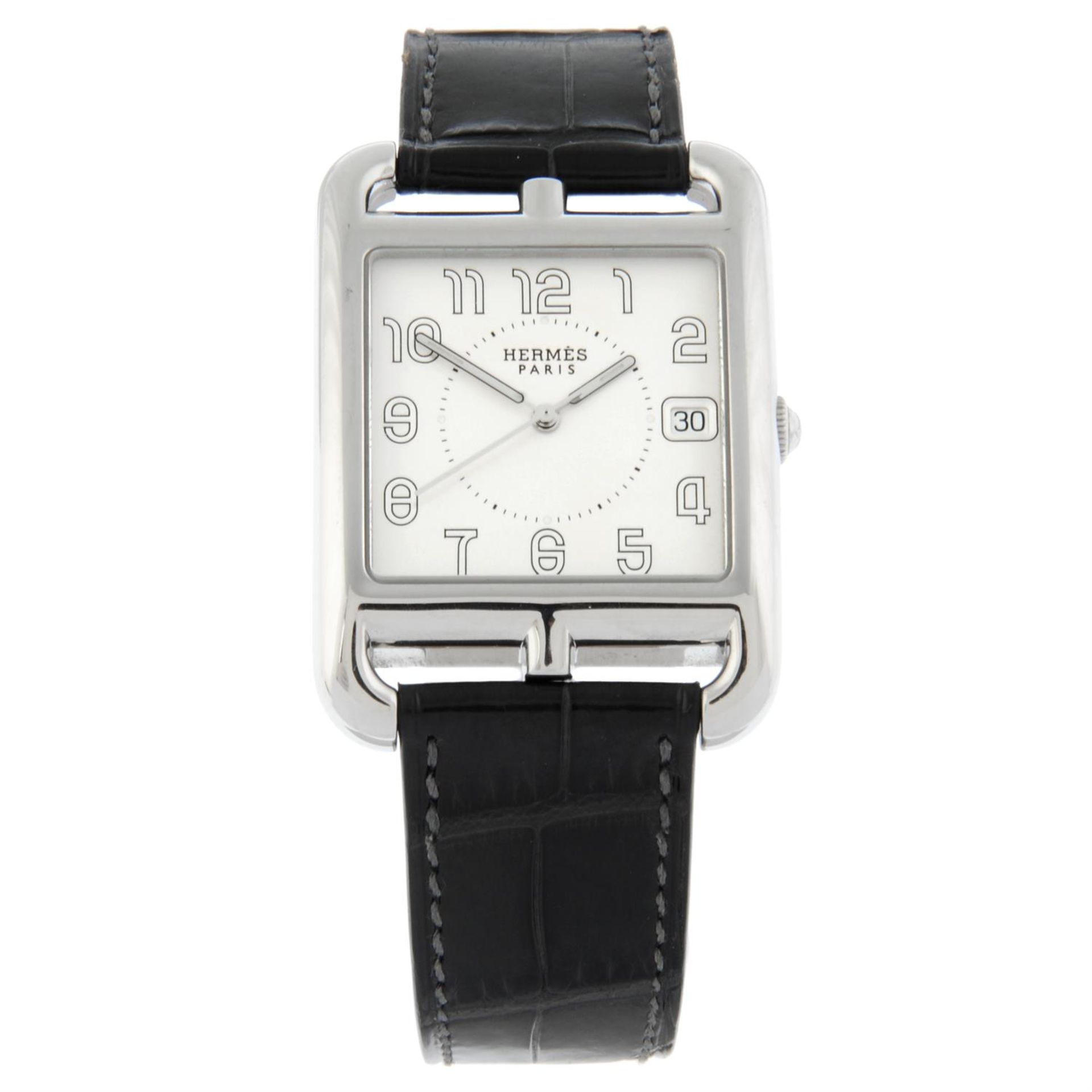 Hermes - a Cape Cod watch, 33x46mm.