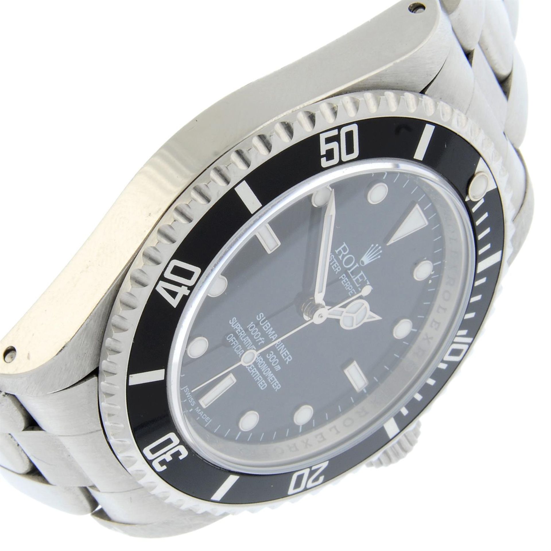 Rolex - an Oyster Perpetual Submariner watch, 39mm. - Bild 4 aus 6