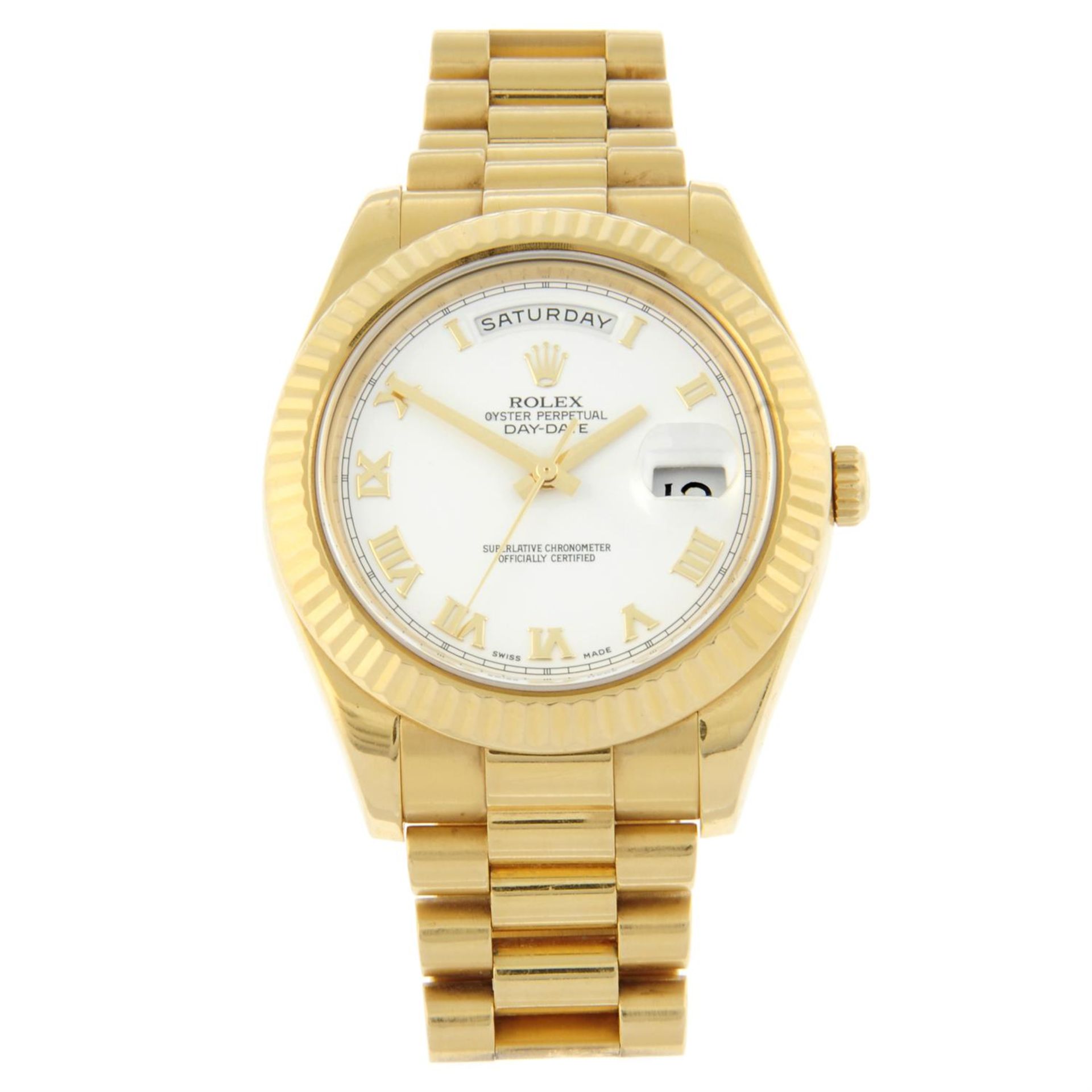 Rolex - an Oyster Perpetual Day-Date II watch, 41mm.