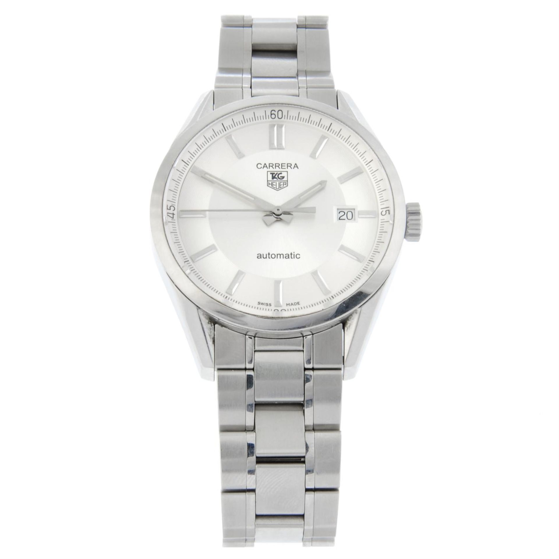 TAG Heuer - a Carrera bracelet watch, 38mm.