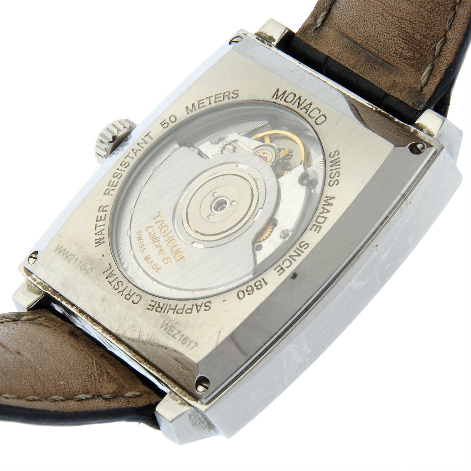 TAG Heuer - a Monaco watch, 36mm. - Image 4 of 4