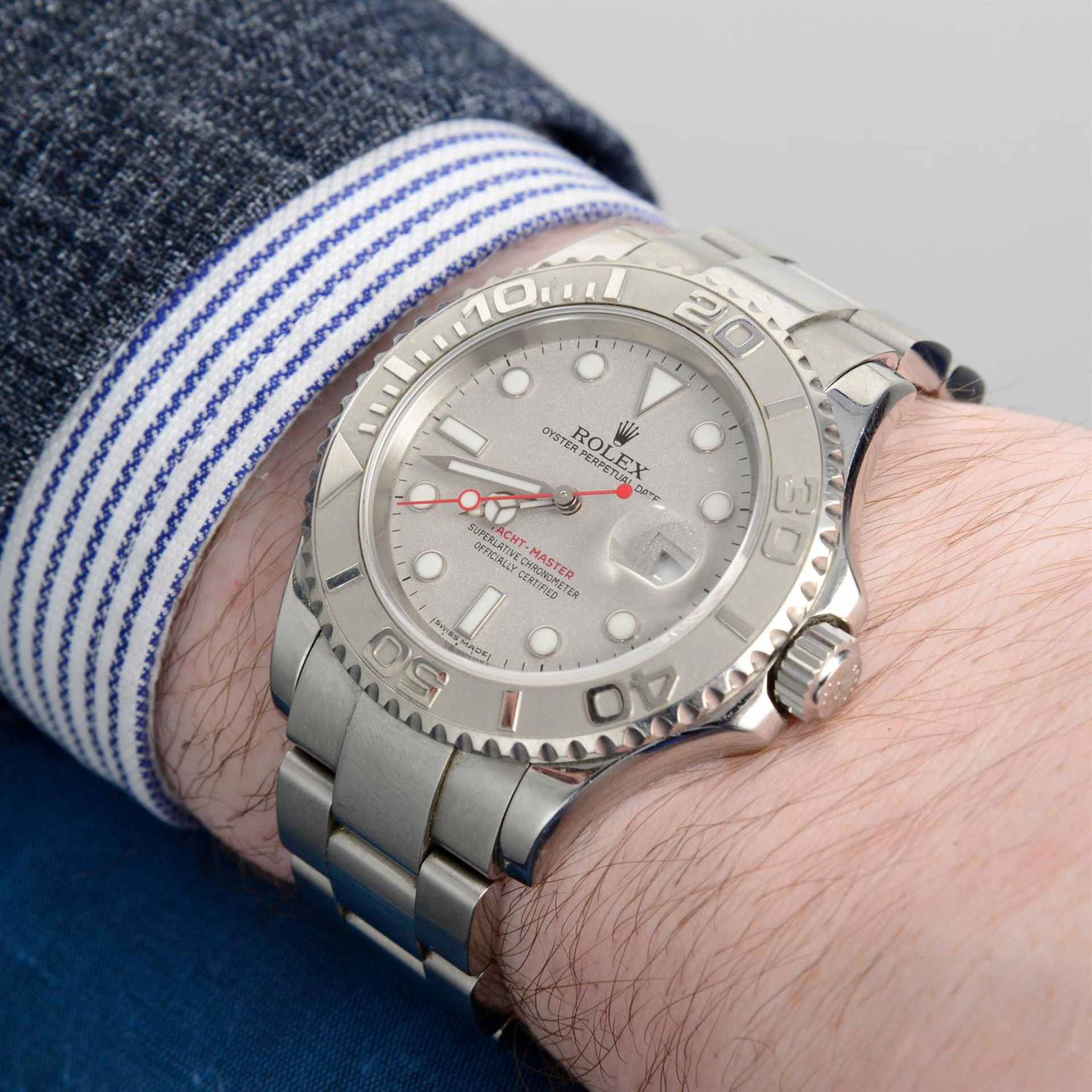 Rolex - an Oyster Perpetual Yacht-Master watch, 41mm. - Image 6 of 7