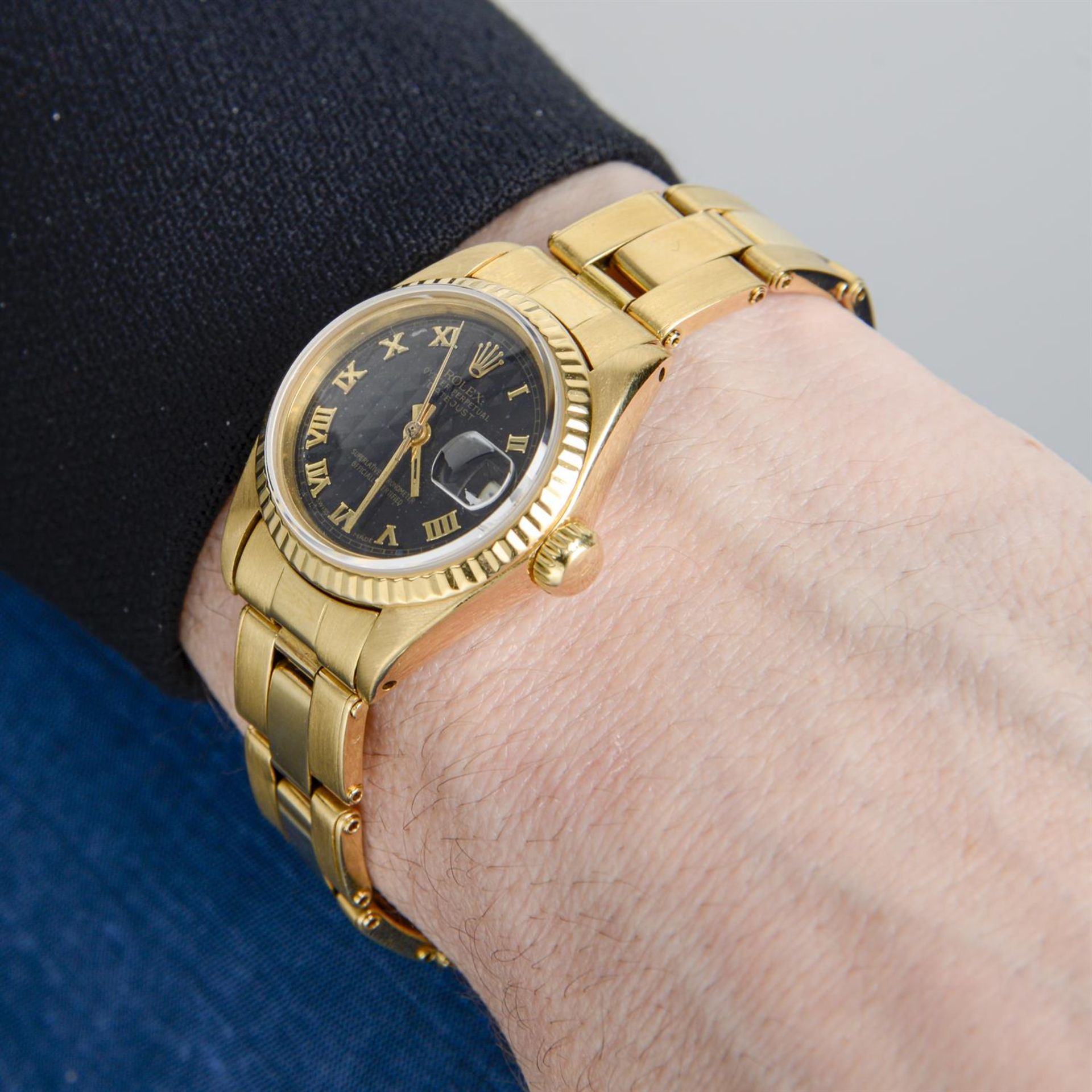 Rolex - an Oyster Perpetual Date watch, 26mm. - Image 6 of 6