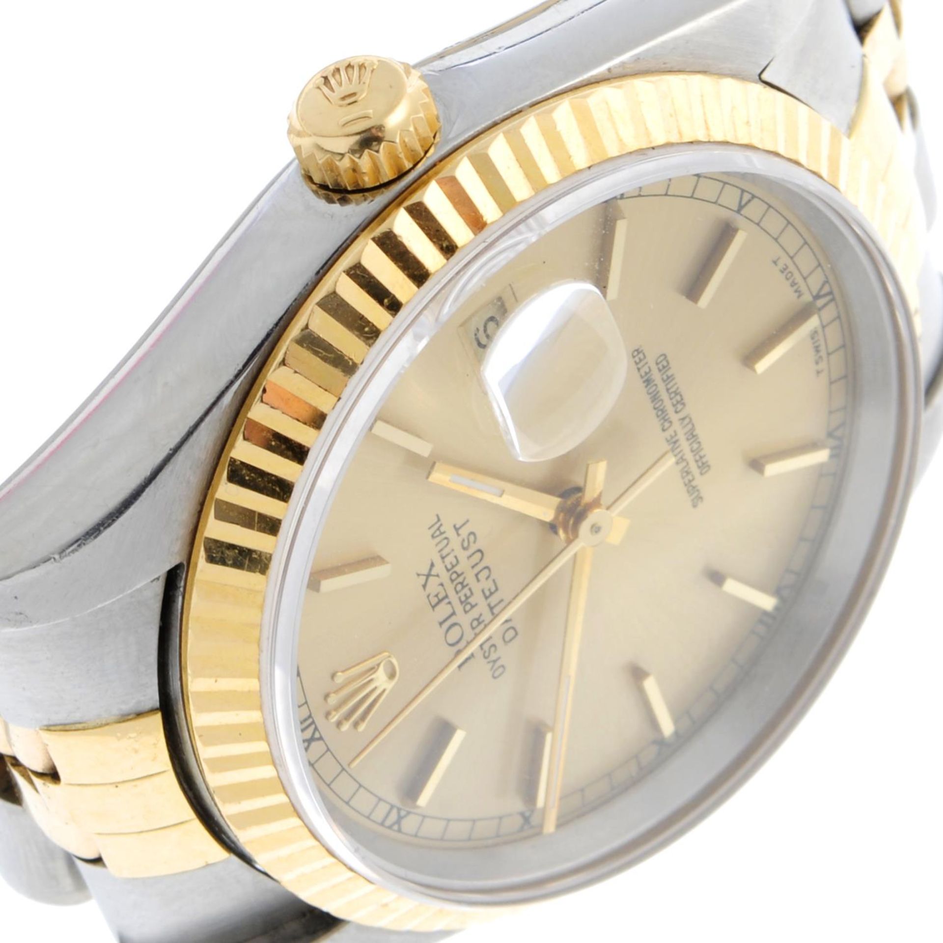 Rolex - an Oyster Perpetual Datejust watch, 36mm. - Bild 3 aus 6