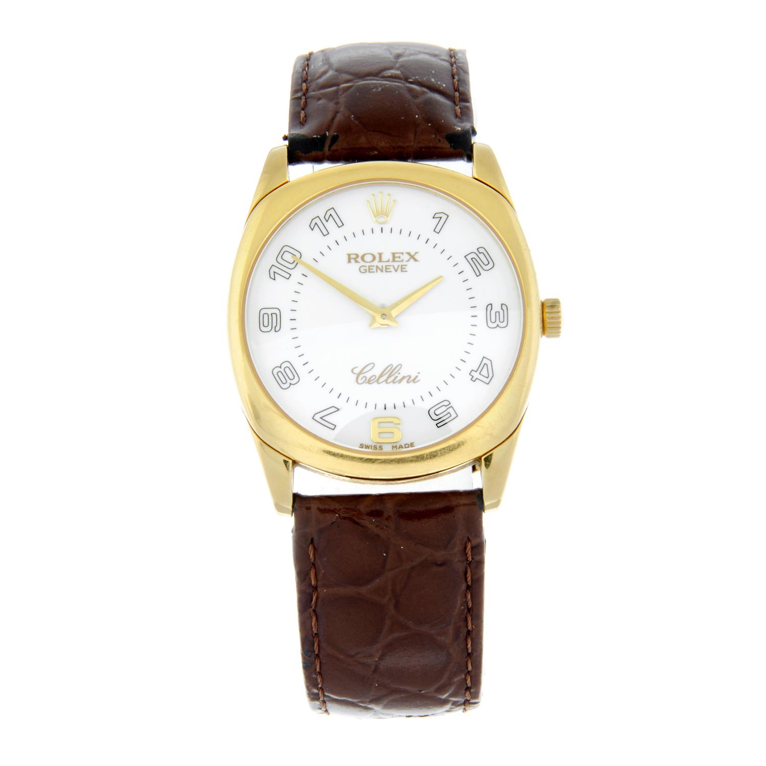 Rolex - a Cellini watch, 33mm.