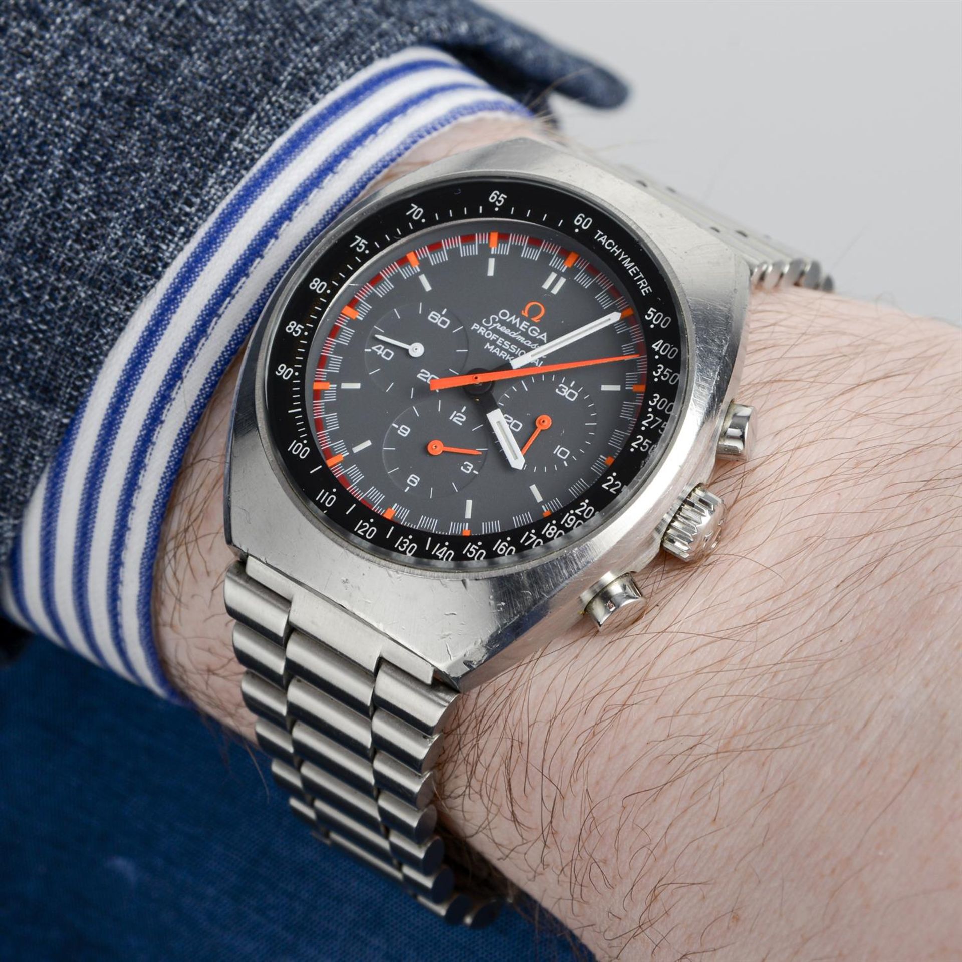 Omega - a Speedmaster Mark II watch, 41mm. - Bild 5 aus 6