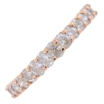 Diamond eternity ring