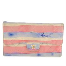 Chanel - Watercolour Flap wallet.