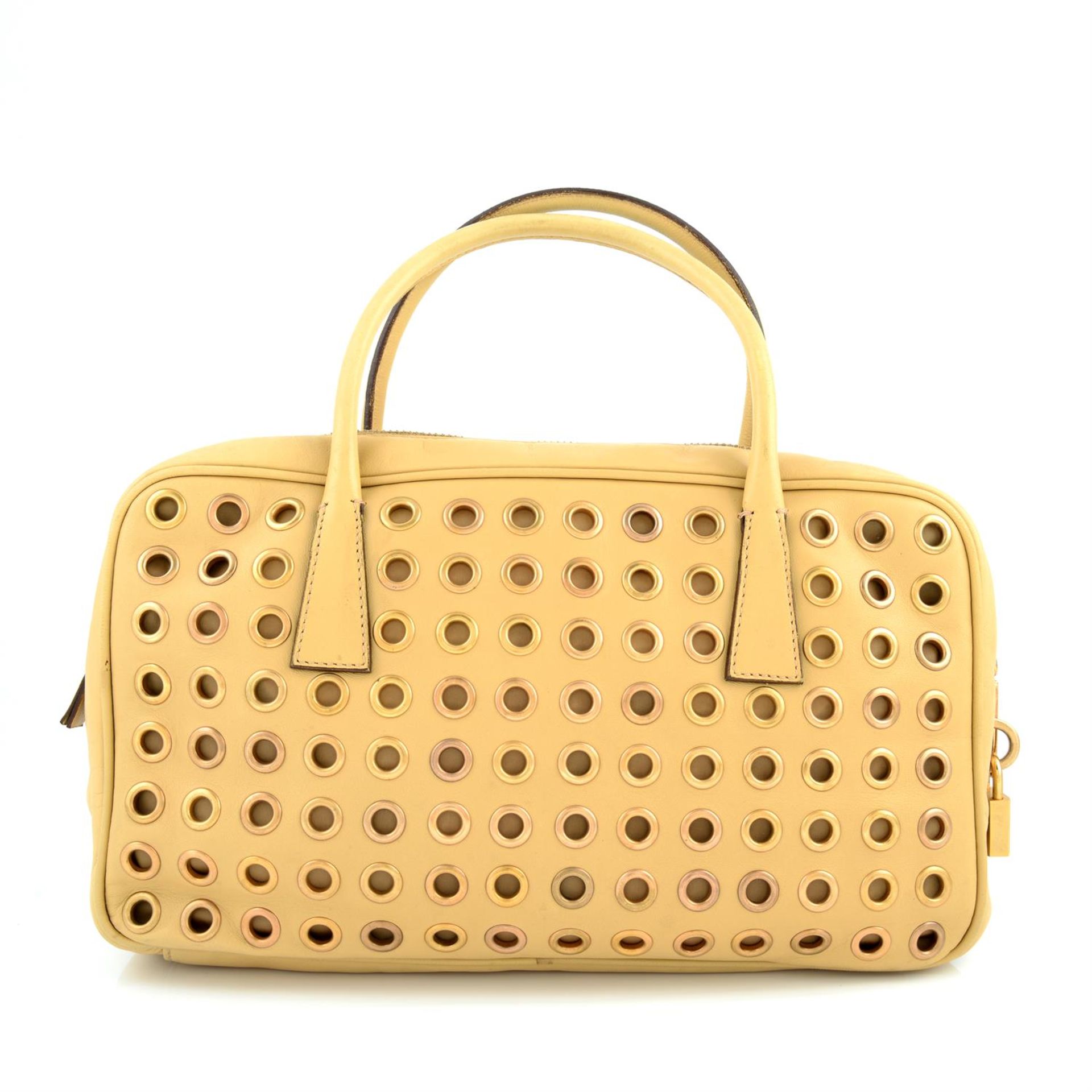 Prada - perforated handbag. - Image 2 of 2