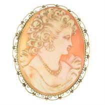 19th century cameo brooch