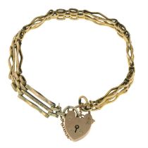 Gate-link bracelet