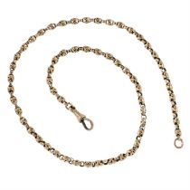 Victorian 9ct gold necklace