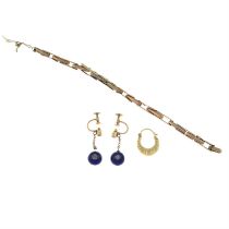 Selection of jewellery components