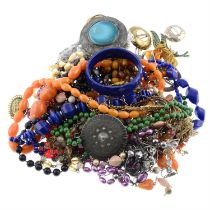 Assorted costume jewellery, some Links of London