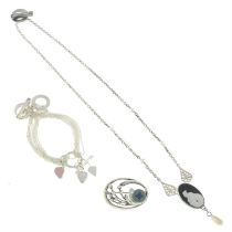 Three jewellery items, Wedgwood