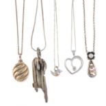 Five necklaces