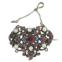 Late 19th century Austro-Hungarian brooch, AF