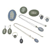 Ten jewellery items, Wedgwood
