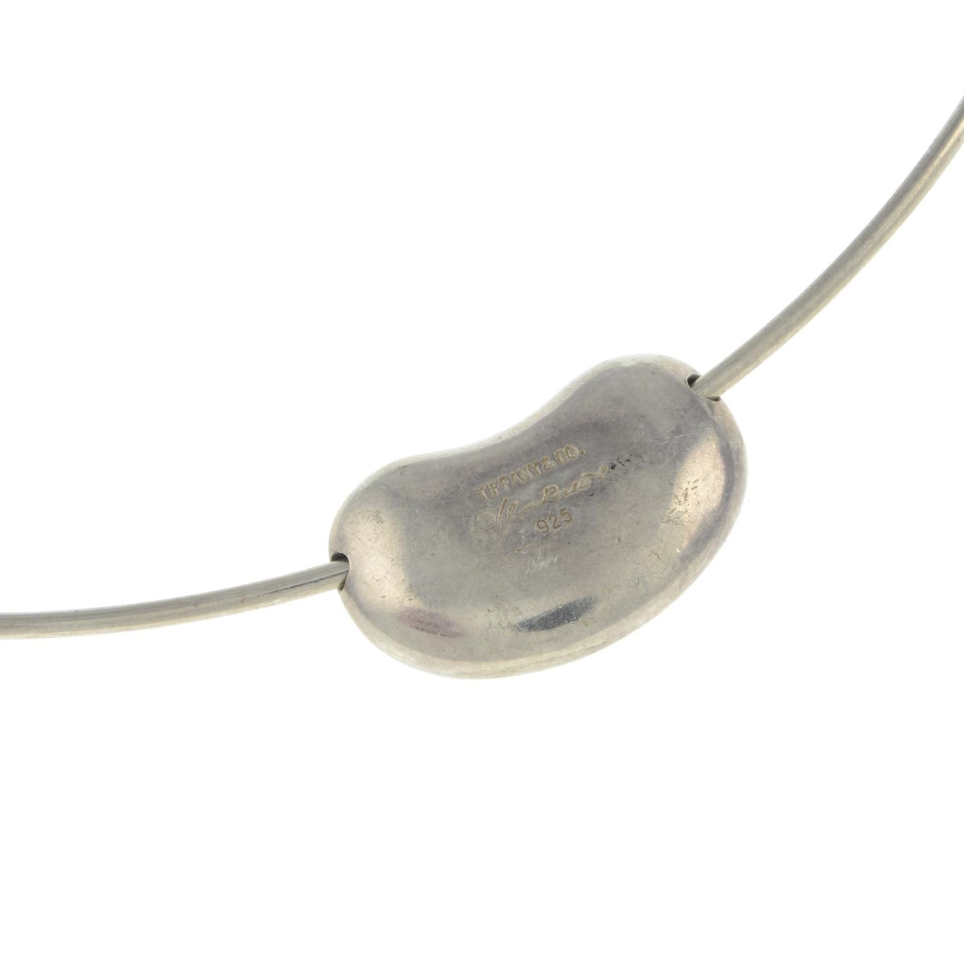 Silver 'Bean' necklace, by Elsa Peretti for Tiffany & Co. - Image 2 of 2