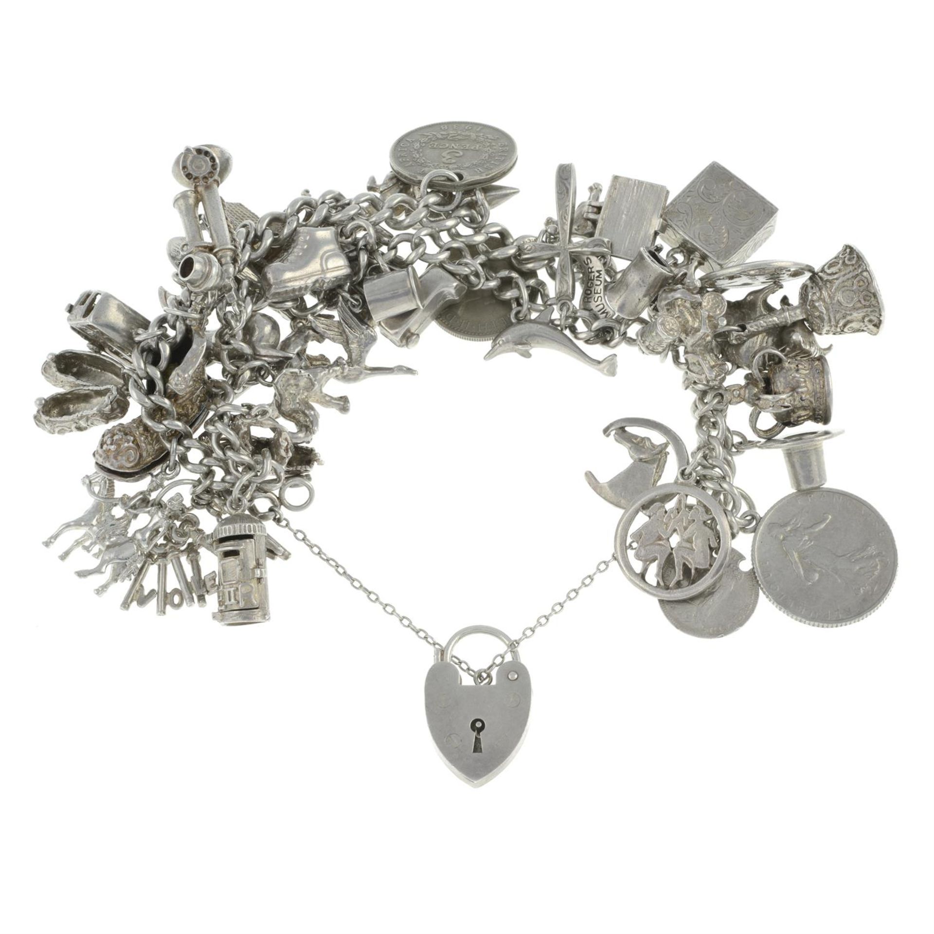 Charm bracelet, with charms