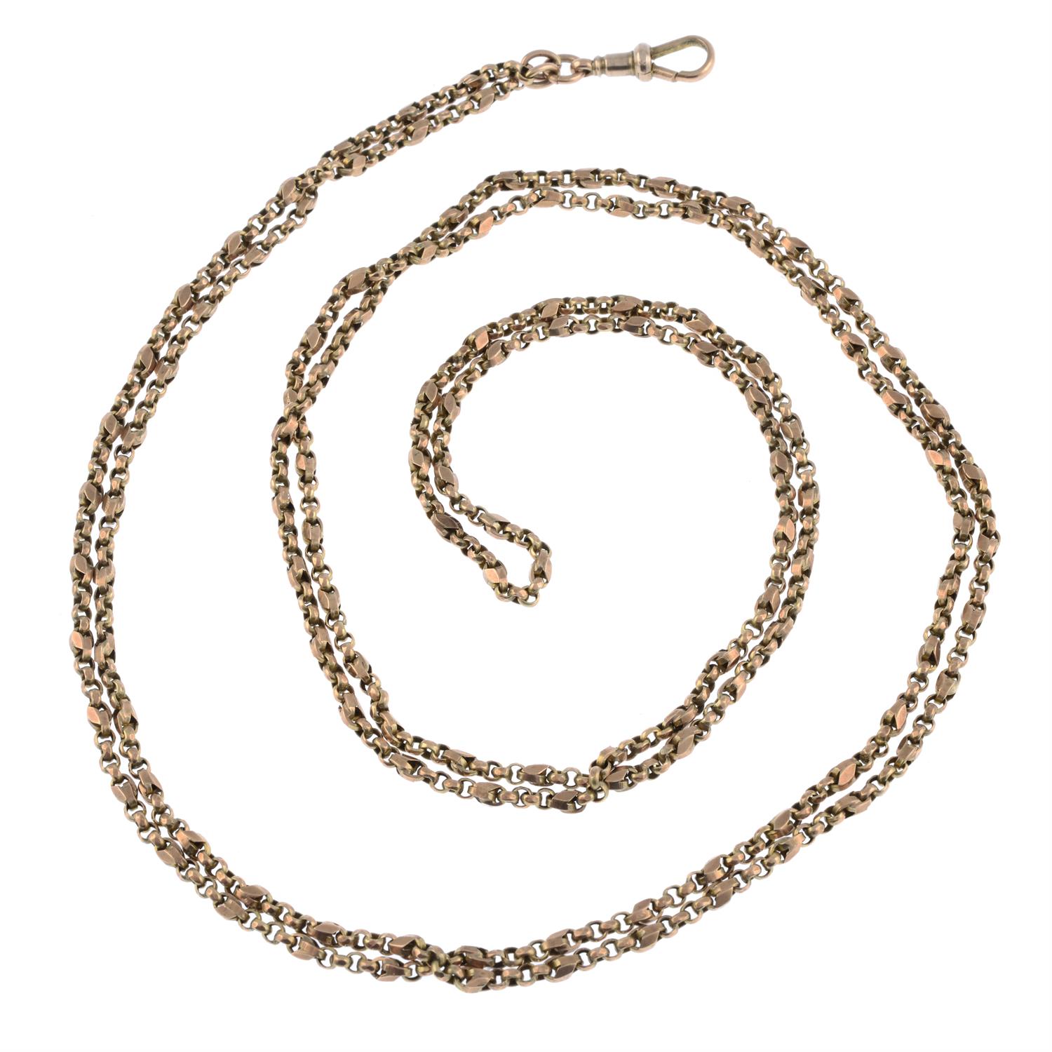 Early 20th century longuard chain