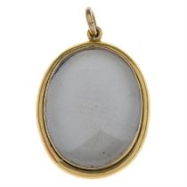 Victorian locket pendant