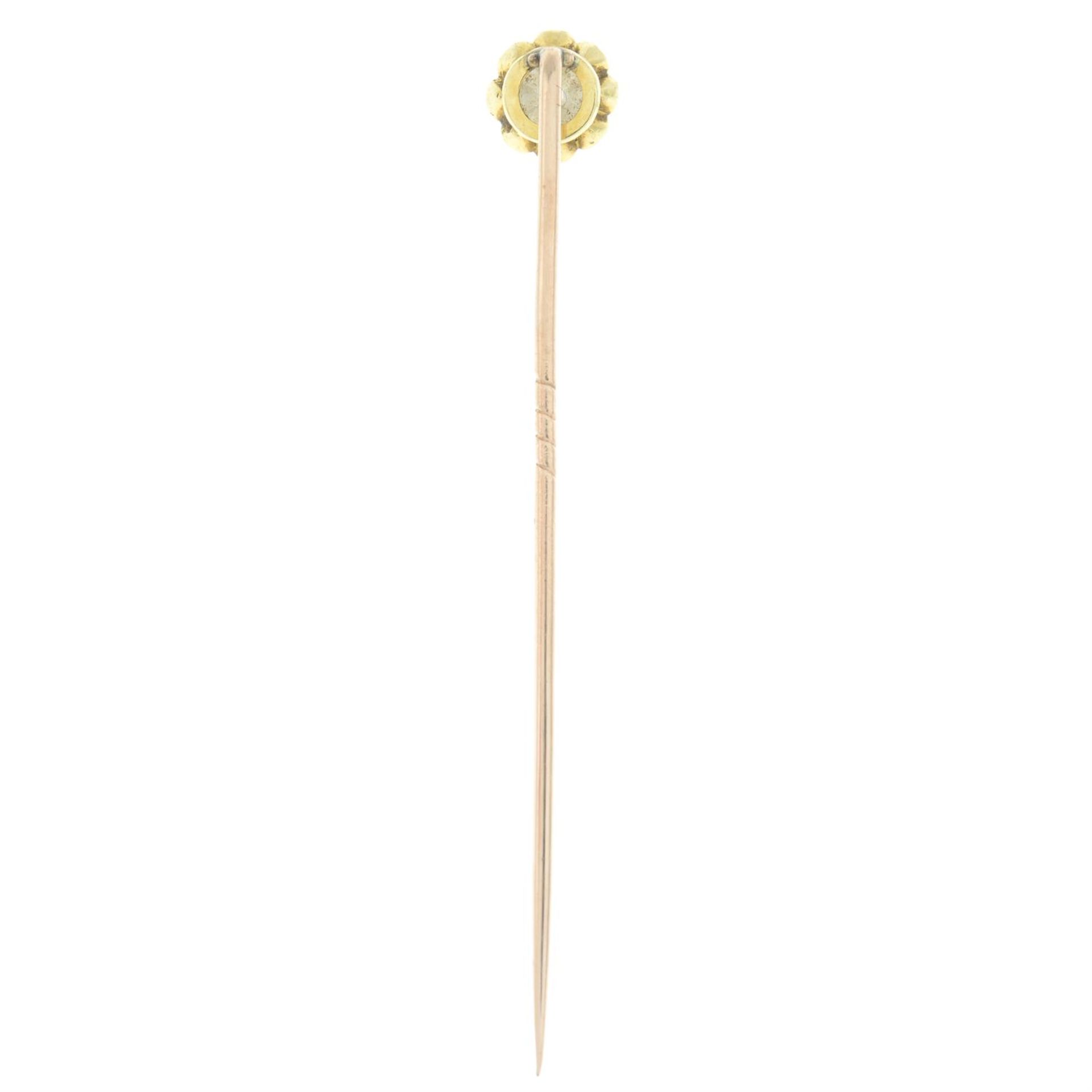 Early 20th century old-cut diamond stick pin - Image 2 of 2