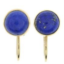 Lapis lazuli earrings