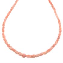 Early 20th century coral necklace